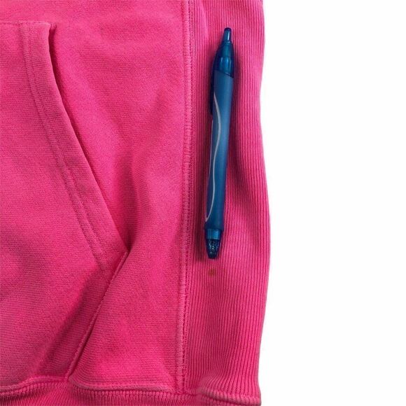 Champion Reverse Weave Hot Pink Boston Logo Sweatshirt Hoodie - Picture 6 of 8